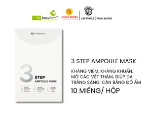 [Dr.Innoderm]_Mặt nạ dưỡng da 3 bước_3 Step Ampoule Mask_Sản phẩm chính hãng_Xuất VAT 100%