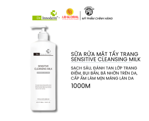 [Dr.Innoderm]_Sữa Rửa Mặt_Sensitive Cleansing Milk_Sản phẩm chính hãng_Xuất VAT 100%