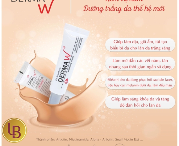 Kem Làm Trắng Trị Nám Derma W Dr.Innoderm