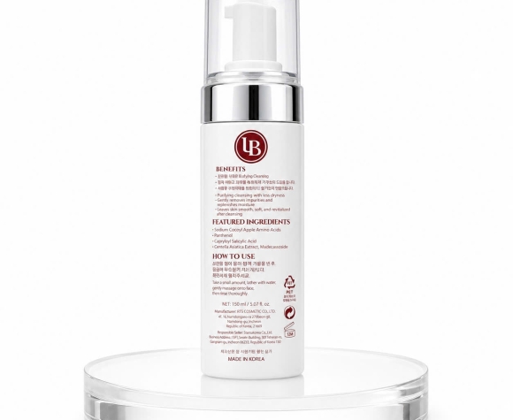 LB GLOBAL - Sửa rửa mặt dạng bọt cao cấp LB GLOBAL CLEANSING  FOAM 150ml