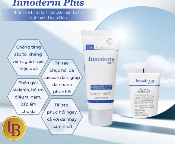 Kem Tế Bào Gốc Tăng Trưởng Sau Laser - Innoderm Plus Cream - Dr.Innoderm Plus