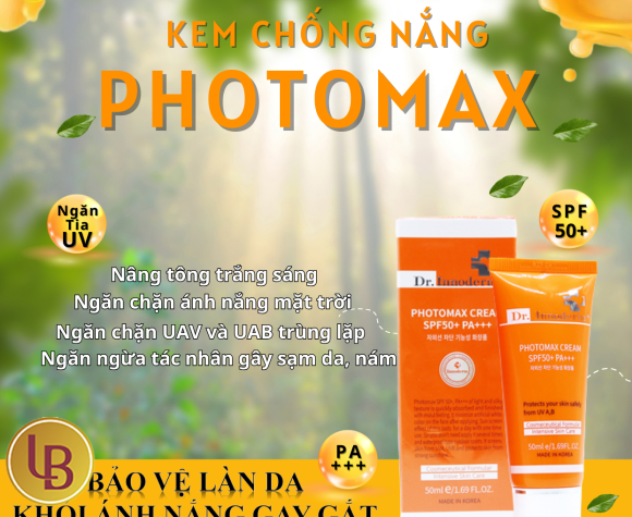 Kem Chống Nắng Photomax Cream SPF50+ PA+++ Dr.Innoderm