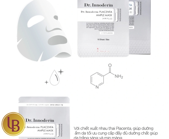 Mặt Nạ Dưỡng Trắng Da Dr.Innoderm Ampoule Mask - 25g - 40g
