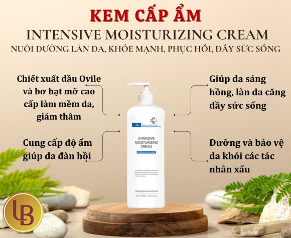 KEM CẤP ẨM INTENSIVE MOISTURIZING CREAM 1000 ML  