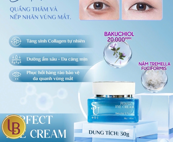 KEM PERFECT EYE CREAM 30G  - SKIN SU+ VIỆT NAM