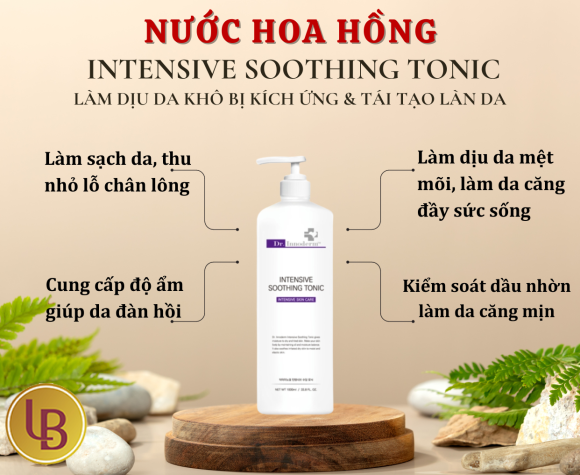 NƯỚC HOA HỒNG INTENSIVE SOOTHING TONIC 1000 ML  