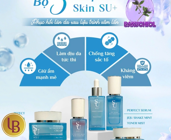 3 COLLAGEN SHAKE ROSE TONER MIST  - SKIN SU+ VIỆT NAM