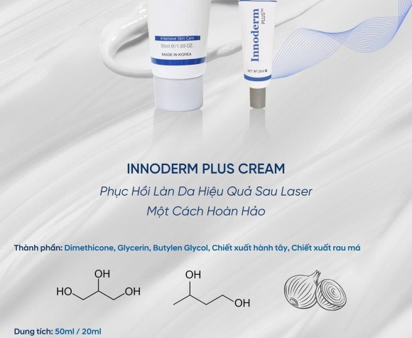 [Dr.Innoderm]_Kem Tế Bào Gốc Tăng Trưởng Sau Laser_Plus Cream_Sản phẩm chính hãng_Xuất VAT 100%