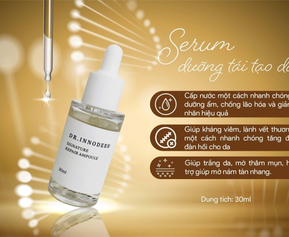 [Dr.Innoderm]_Serum Dưỡng Trắng Da_Signature Rapair Ampoule 30ml_Sản phẩm chính hãng_Xuất VAT 100%