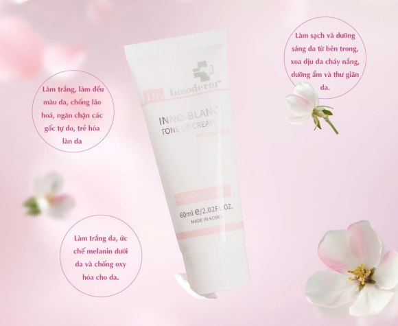 [Dr.Innoderm]_Kem Làm Trắng, Nám Inno_Blanc Tone Up Cream_Sản phẩm chính hãng_Xuất VAT 100%
