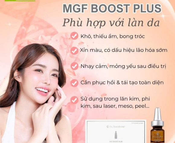 [Dr.Innoderm]_Dưỡng chất MGF BOOST PLUS (5 KINDS OF MGF&HA)_Sản phẩm chính hãng_Xuất VAT 100%
