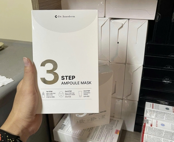 [Dr.Innoderm]_Mặt nạ dưỡng da 3 bước_3 Step Ampoule Mask_Sản phẩm chính hãng_Xuất VAT 100%