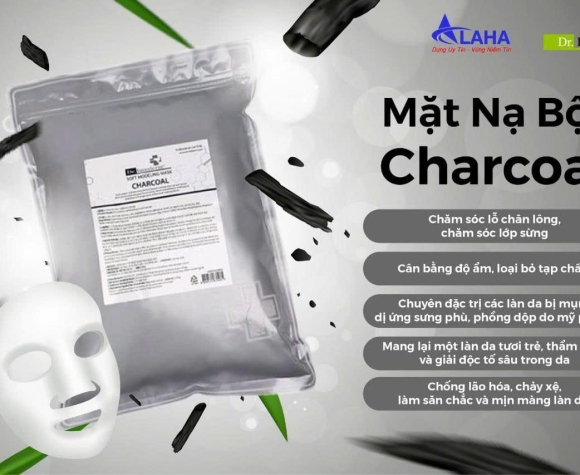 [Dr.Innoderm]_Mặt Nạ Bột Than Hoạt Tính_Soft ModelingMask Charcoal_Sản phẩm chính hãng_Xuất VAT 100%