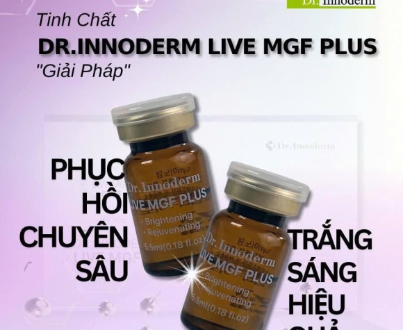 [Dr.Innoderm]_Dưỡng chất làm trắng, căng bóng Live MGF Plus_Sản phẩm chính hãng_Xuất VAT 100%