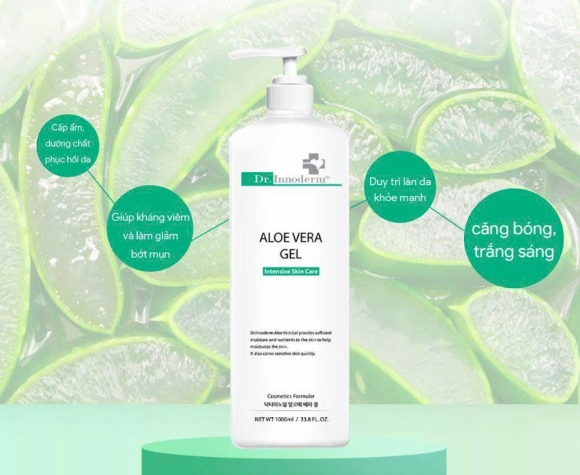 [Dr.Innoderm]_Gel Nha Đam_Aloe Vera Gel_Sản phẩm chính hãng_Xuất VAT 100%