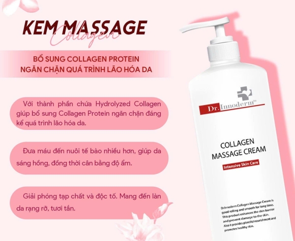 [Dr.Innoderm]_Kem Mát Xa_Collagen Massage Cream_Sản phẩm chính hãng_Xuất VAT 100%