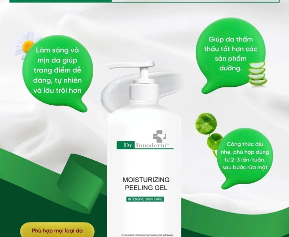 [Dr.Innoderm]_Tẩy Tế Bào Da Chết_Moisturizing Peeling Gelm_Sản phẩm chính hãng_Xuất VAT 100%