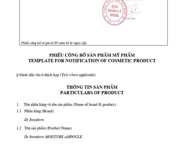 [Dr.Innoderm]_Dưỡng Chất Căng Bóng_Moisture Ampoule_Sản phẩm chính hãng_Xuất VAT 100%