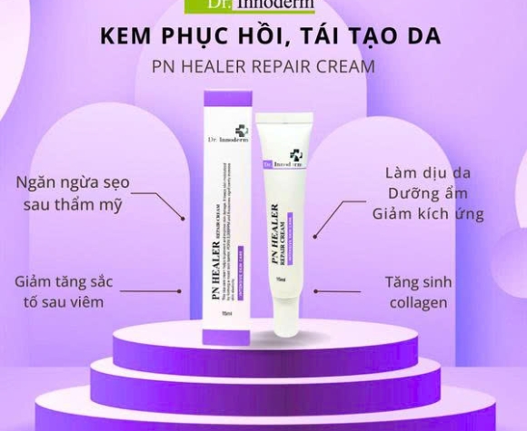 [Dr.Innoderm]_Kem Phục Hồi Nuôi Dưỡng Da_Pn Healer Repair Cream_Sản phẩm chính hãng_Xuất VAT 100%