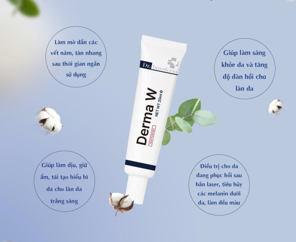 [Dr.Innoderm]_Kem Làm Trắng Sáng Da_Derma W Dr.Innoderm_Sản phẩm chính hãng_Xuất VAT 100%
