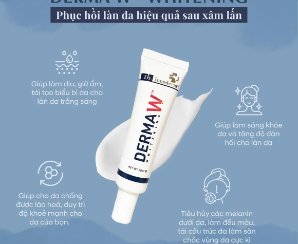 [Dr.Innoderm]_Kem Làm Trắng Sáng Da_Derma W Dr.Innoderm_Sản phẩm chính hãng_Xuất VAT 100%