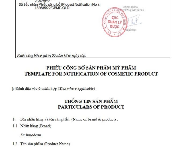 [Dr.Innoderm]_Kem Serum Tái Tạo Da_AZULENE BARRIER CREAM_Sản phẩm chính hãng_Xuất VAT 100%