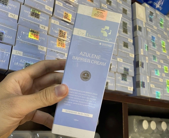 [Dr.Innoderm]_Kem Serum Tái Tạo Da_AZULENE BARRIER CREAM_Sản phẩm chính hãng_Xuất VAT 100%