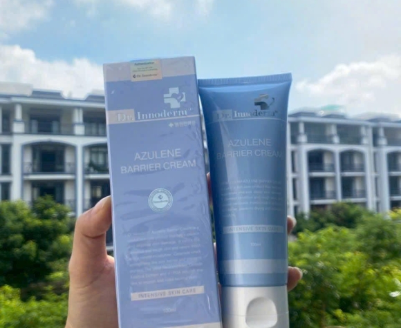 [Dr.Innoderm]_Kem Serum Tái Tạo Da_AZULENE BARRIER CREAM_Sản phẩm chính hãng_Xuất VAT 100%