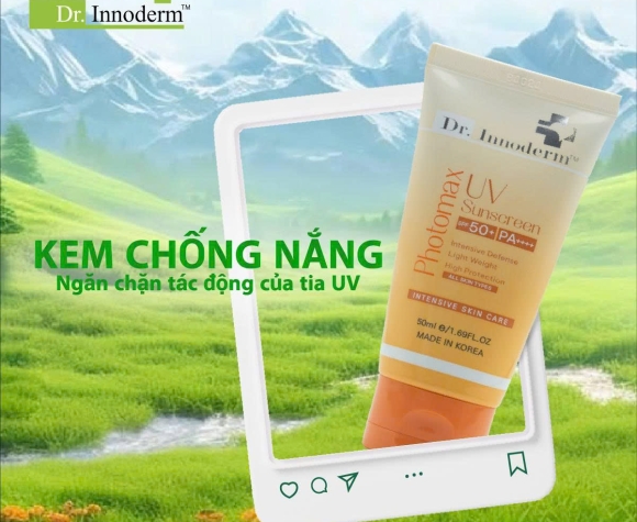[Dr.Innoderm]_Kem chống nắng_Photomax UV Sunscreen_Sản phẩm chính hãng_Xuất VAT 100%