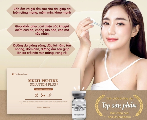 [Dr.Innoderm]_Dưỡng chất căng bóng da_MULTI PEPTIDE SOLUTION_Sản phẩm chính hãng_Xuất VAT 100%