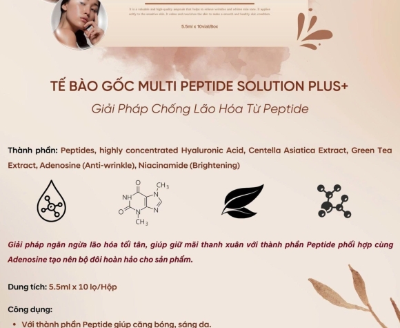 [Dr.Innoderm]_Dưỡng chất căng bóng da_MULTI PEPTIDE SOLUTION_Sản phẩm chính hãng_Xuất VAT 100%